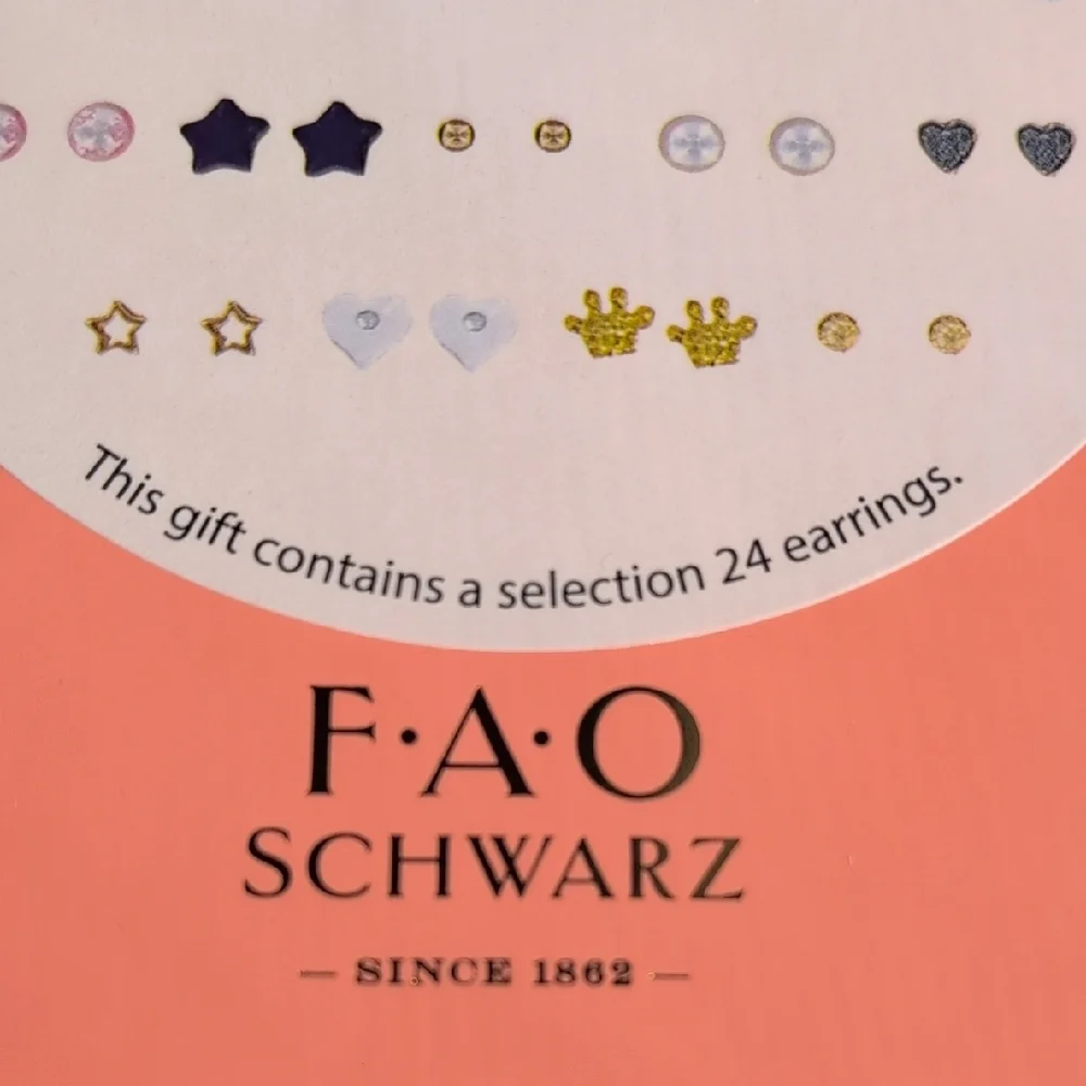 FAO Schwarz Festive Advent Calendar - Red, Pink, Black, White